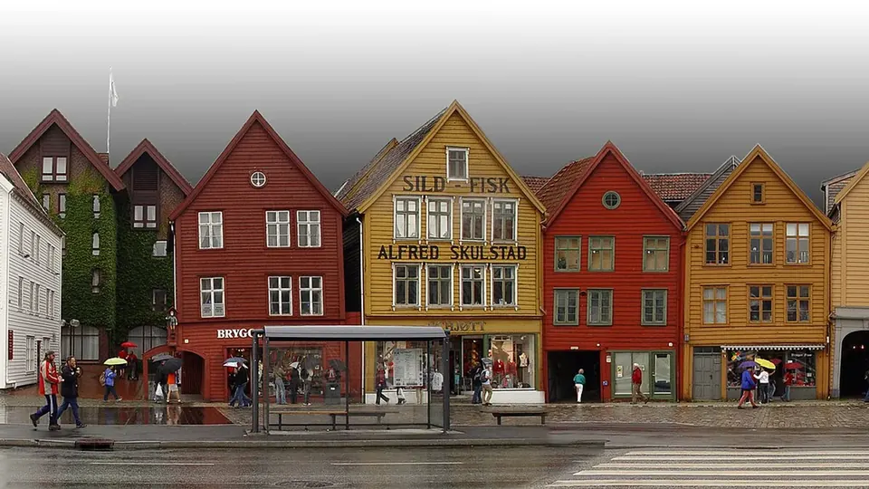 Bergen in February