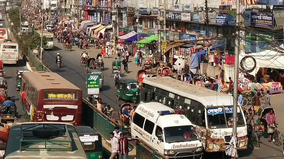 Dhaka in February