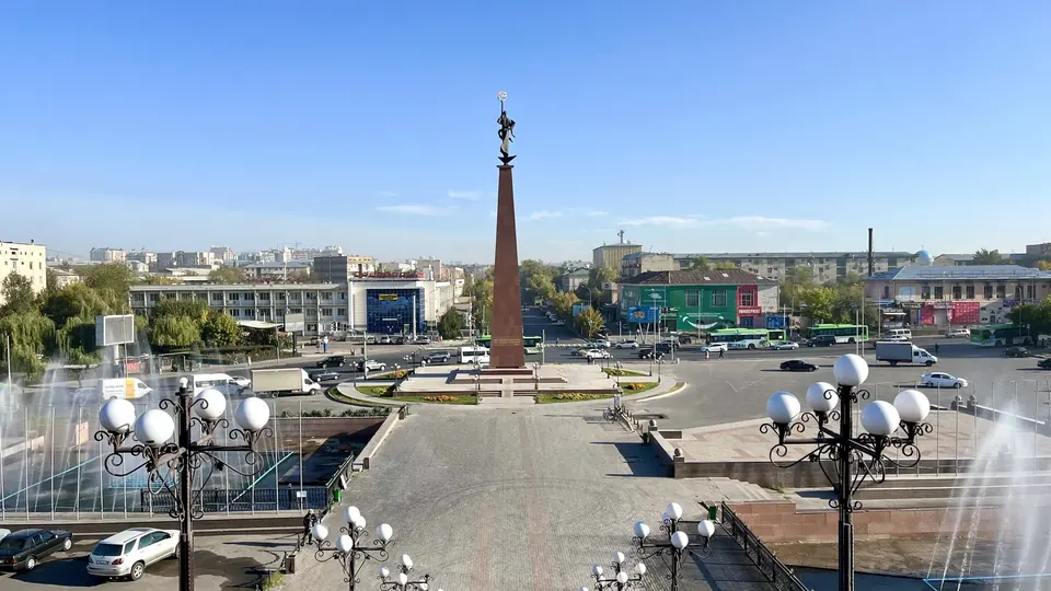 Shymkent in February
